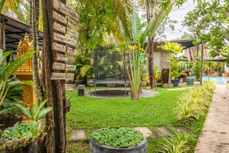 A villa at Banana Resort