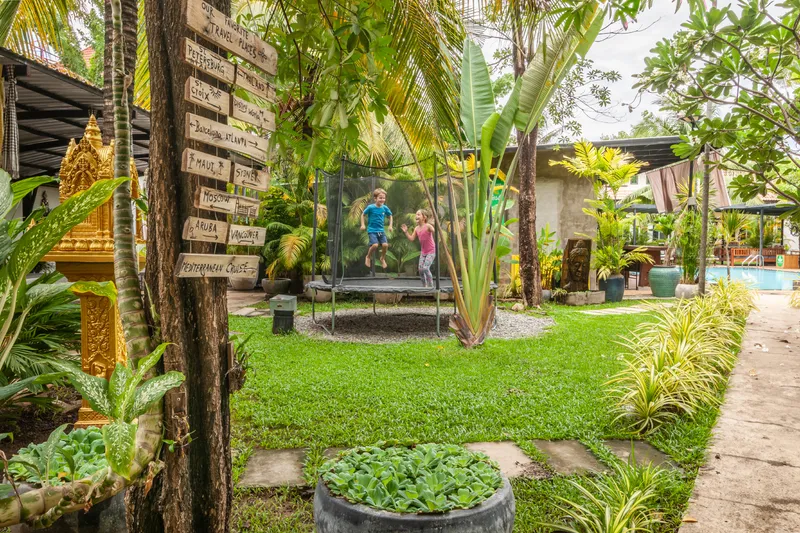 A villa at Banana Resort