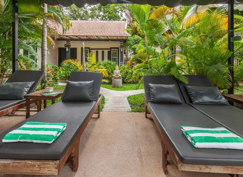 Banana Resort pool, Siem Reap