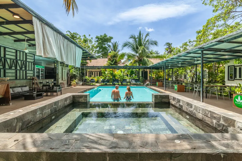 Banana Resort pool, Siem Reap