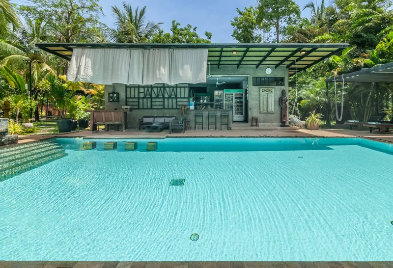 Banana Resort pool, Siem Reap