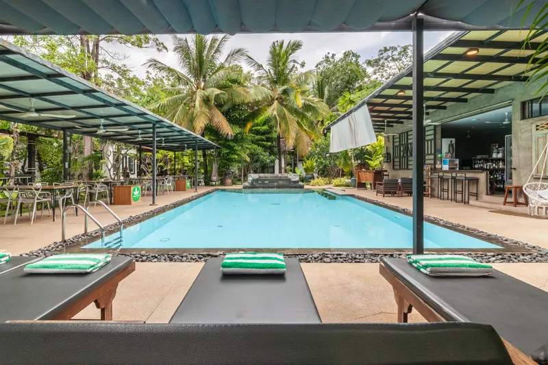 Banana Resort pool, Siem Reap