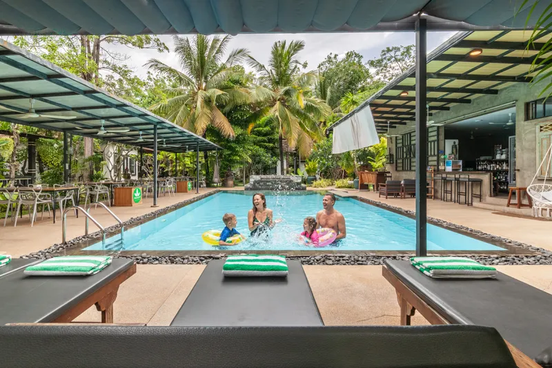 Banana Resort pool, Siem Reap