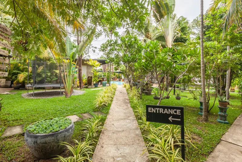 A villa at Banana Resort