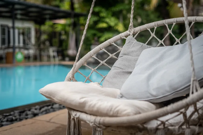 A detail at Banana Resort