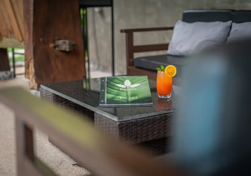 A detail at Banana Resort