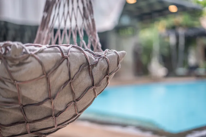 A detail at Banana Resort