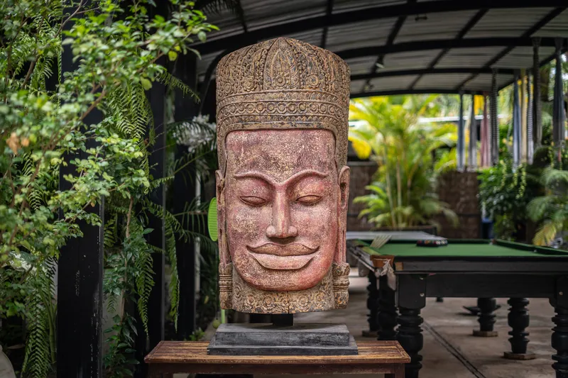 A detail at Banana Resort