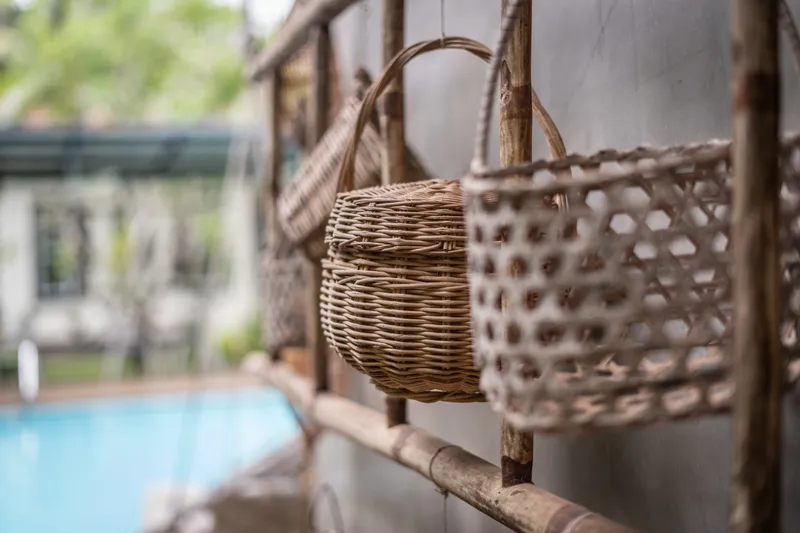 A detail at Banana Resort