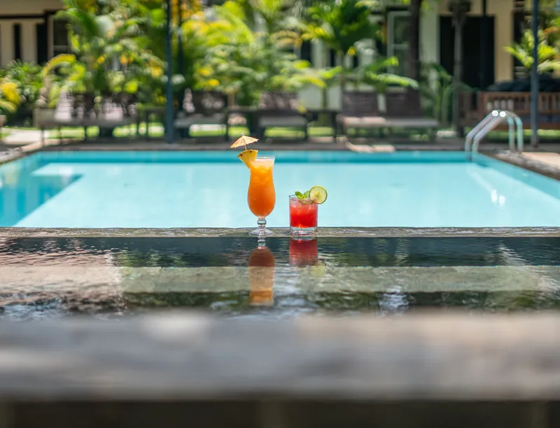 A detail at Banana Resort