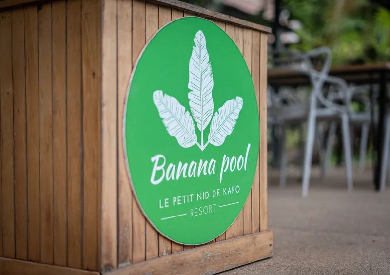 A detail at Banana Resort