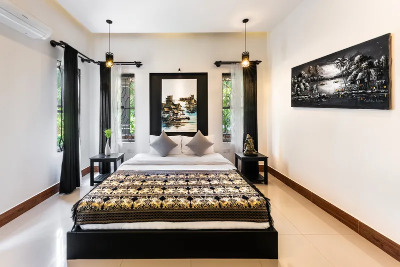A villa at Banana Resort